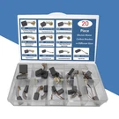 20PCS Electric Motor Carbon Brushes 10 Sizes Replacement Repair Power Tool Part. Fixed Price $12.63.