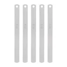 5PCS Steel Feeler Gauge 0.1MM Thickness Metric Filler Gage. Fixed Price $11.83.