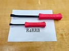 Snap-on Tools Usa Nos Pink Hard Grip 2PC Angled Striking Pry Bar Lot Set Dinged. Fixed Price $125.00.