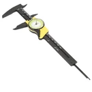 Depth Gauge Plastic Dial Vernier Caliper Professional Micrometer Yellow. Fixed Price $32.09.