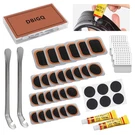 Dbigq 40PCS Bike Tire Repair Kit Vulcanizing Patches Metal Rasp. Fixed Price $15.21.
