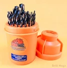 Drill Hog 29 Pc Bit Set Index Hi-molybdenum Super M7+ Lifetime Warranty. Fixed Price $92.15.