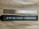 Snap-on Tools Usa New 6" Straight Edge 1/32" & 1/64" Grad. Steel RULER600. Fixed Price $24.64.