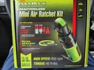 Flexzilla AT8530FZ Reactionless Mini Air Ratchet Kit, 3/8 Drive. Fixed Price $100.00.