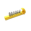 Matco Tools 1/4" Torx Bit Set Tamperproof T10 - T40 6 Piece W/ Holder Read. Fixed Price $39.95.