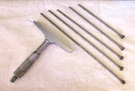 Central Tools #6240? #103? Depth Micrometer With 5 Rods Cranston, Ri, Usa. Fixed Price $40.00.