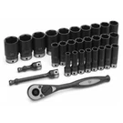 Grey Pneumatic 82629MD Piece 1/2" Drive Metric Deep Point Duo-socket Set. Fixed Price $332.30.