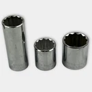 Stanley Professional 3/4" Drive Socket Lot 12 Point Usa 1-1/8" 15/16" 7/8". Fixed Price $29.99.
