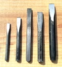 Vintage Dasco Enderes Cold Chisels - Set Of 5 Premium Steel Better Than New!. Fixed Price $28.50.