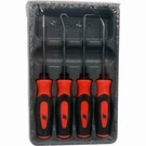 Snap On Tools Mini Pocket Pick Awl Set 4 Piece Orange 6 Inch Straight Bent 90. Fixed Price $77.99.