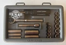 Craftsman Usa 1/4" Drive 19 Piece Socket Ratchet Wrench Set Metric 34801 6 Pt. Fixed Price $48.00.