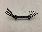 Eklind 20912 Handle Fold-up Hex Key Allen Wrench 9PC Set Sae Inch Sizes. Fixed Price $10.95.