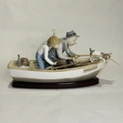 Lladro Fishing With Gramps Base 1984 5215. Fixed Price $550.00.