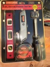 Sears Craftsman Usa Nos 9PC General Purpose Tool Tape Measure Level 34200. Fixed Price $89.95.
