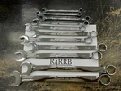 Snap-on Tools Usa New 11PC Sae 12PT Flank Drive Plus Combo Wrench Set SOEX711. Fixed Price $499.95.