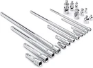 Gearwrench 20 Piece 1/4", 3/8", 1/2" Drive Extension, Universal One Size. Fixed Price $114.99.