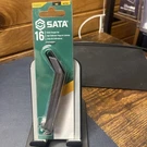 Sata 16-PIECE Feeler Gauges Set 0.05-1.00MM ST09402SJ Pc. Angled End. Fixed Price $10.00.