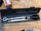 Craftsman 9-13231 Adjustable Torque Wrench 3/8IN Drive 5-80 Ft-lbs Open Box. Fixed Price $119.00.