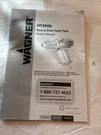 Wagner HT4500 Instruction Manual. Fixed Price $8.00.