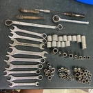 Craftsman Hand Tools 72PC Combination Wrench Set + Metal Box. Fixed Price $70.97.