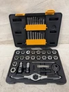 Gearwrench 3885 Tap And Die Set 42 Pieces #4-40 Min Thread Size 1/2"-20 Max. Fixed Price $109.99.