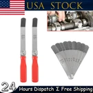A308 Offset Valve Tappet 11-BLADE 0.004" 0.014" Feeler Gauge 2 Red Handles. Fixed Price $18.90.