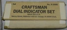 ** Vintage Craftsman New? 9-3866 Dial Indicator Set Original Box +. Fixed Price $88.88.