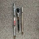 Snap On Tools TQR600B 3/4" Drive Torque Wrench 200-600 Ft/lb L72T Split Beam. Fixed Price $400.00.