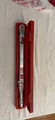 Snap-on TQFR250A Click Torque Wrench 1/2 Ratcheting Adjustable Silver Metal. Fixed Price $300.00.