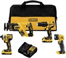 Dewalt 4TOOL Combo Kit Drill/driver/saw 2X Batteries & Charger 20V Max DCK476D2. Fixed Price $375.99.