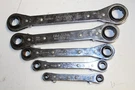 Blue-point Tools 5 Pc 12-POINT Sae Latch-on Offset Ratcheting Box Wrench. Fixed Price $119.00.