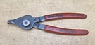 Blue Point PR129A - 6" Long 90 Fixed Tip Convertible Snap Ring Pliers. Fixed Price $15.95.
