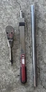Snap-on TQR600E Heavy-duty 3/4" Drive Adjustable Click-type Torque Wrench. Fixed Price $599.00.