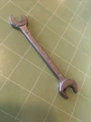 Mac Tools Double Open Ended 3/8" & 7/16" Wrench DR1214. Fixed Price $7.19.