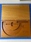 Lufkin 1927 Wood Case Only For Chrome Clad Micrometer Stock!! Vintage. Fixed Price $95.00.