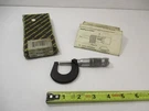 Brown & Sharpe # 599-1-44 Micrometer 0" X .0001" Friction Spindle Lock Ec. Fixed Price $28.97.