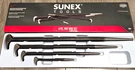 Sunex Tools 4PC Rolling Head Pry Bar/ Line Up Set 6", 12", 16" & 20" #9804. Fixed Price $92.99.