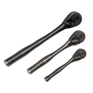 Vintage Cornwell Ratchet Set 1/4" 3/8" 1/2" Drive Black Oxide Patina Usa Made. Fixed Price $119.95.