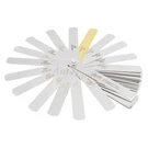 32-BLADE Feeler Gauge Set, 0.0015-0.035'' For Guitar, Spark Plug, Piston. Fixed Price $9.99.
