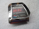 Craftsman Usa Heavy Duty Locking Tape Measure, 25 - Part # 39393 (used). Fixed Price $36.92.