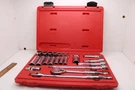 Snap-on Tools 222AFSP 3/8" Drive 6 Point Piece Sae Chrome Socket Set Usa. Fixed Price $399.99.