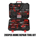 205 Pieces Home Repair Kit, General Household Set With Plastic Toolbox. Fixed Price $72.99.
