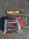 Sears Craftsman Usa Nos 25 Tape Measure 39393 Self Locking Thick Blade. Fixed Price $49.95.