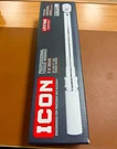 Icon Professional Torque Wrench 3/8 Drive TW38-100 Brand New Sealed. Fixed Price $89.00.
