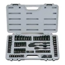 1/4 In. And 3/8 Drive Black Chrome Laser Etched Sae Mechanics Tool Set. Fixed Price $81.38.