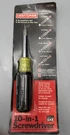 Craftsman 47480 10-IN-1 Screwdriver Quick Change Made The Usa New Old Stock. Fixed Price $45.00.