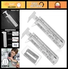 2 Pcs Wire Measuring Tool Set - Stainless Steel Thickness Gauges With Box. Fixed Price $88.19.