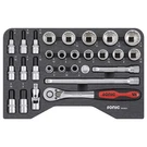 Sonic, Set Of Sockets Combination 1/2'', 28 Pezzi. Dimension Us Sae. Fixed Price $448.29.