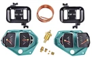 Jegs 90681 Ammeter Gauge Conversion Kit 1966-1967 Chevy Chevelle Camino Metal. Fixed Price $213.99.