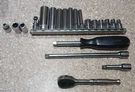 Snap On 1/4 Socket Set Sae 6PT 8PT Shallow Deep Ratchet TM70B TM4A TM10F. Fixed Price $200.00.